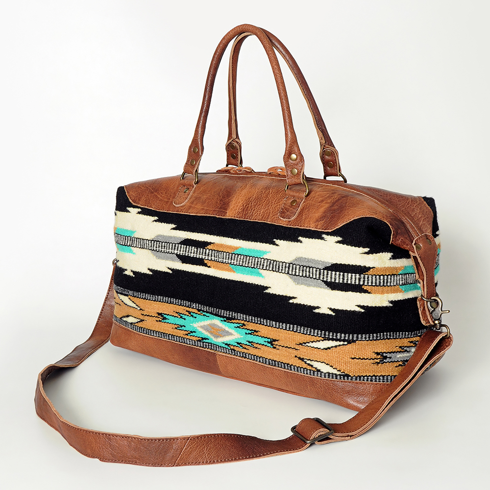 AD American Darling Lona Sillín Manta Cuero Genuino Mujer Bolso Western - Imagen 9 de 102