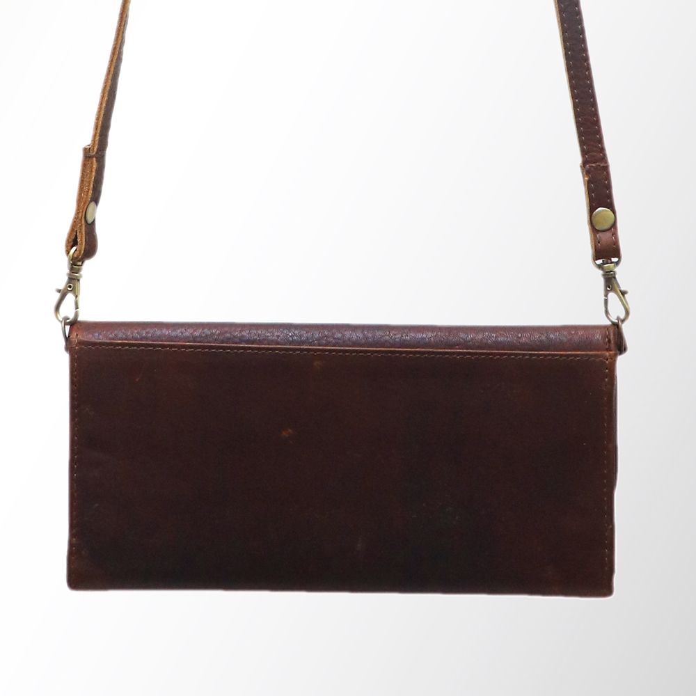 AD American Darling Wallet Hair on Full Grain Genuine Leather Western Women Bag - Picture 56 of 170