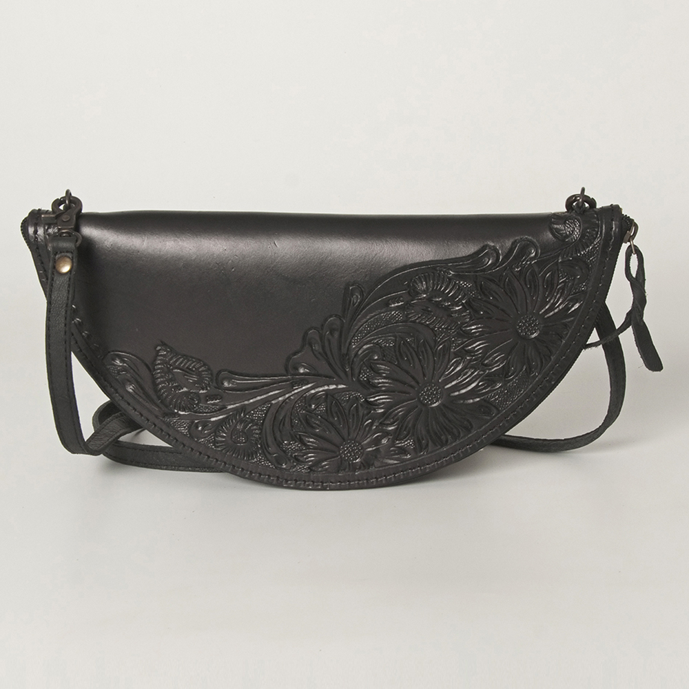 Bolso de mano occidental AD American Darling Taco de cuero genuino para mujer - Imagen 7 de 13