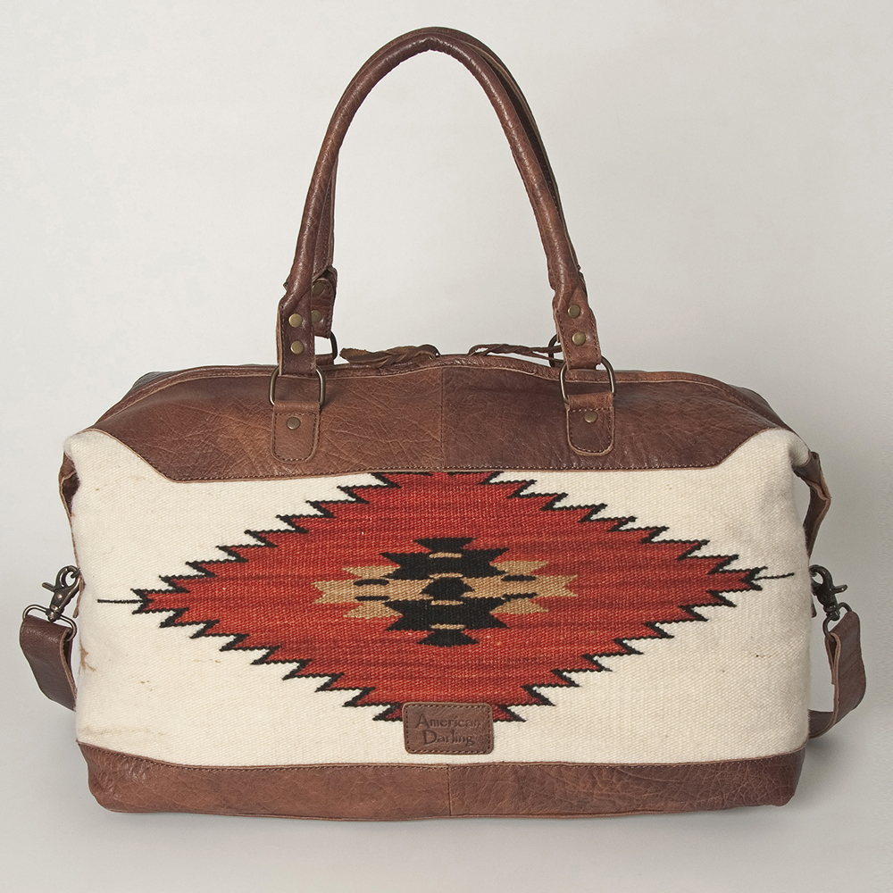 AD American Darling Lona Sillín Manta Cuero Genuino Mujer Bolso Western - Imagen 32 de 102