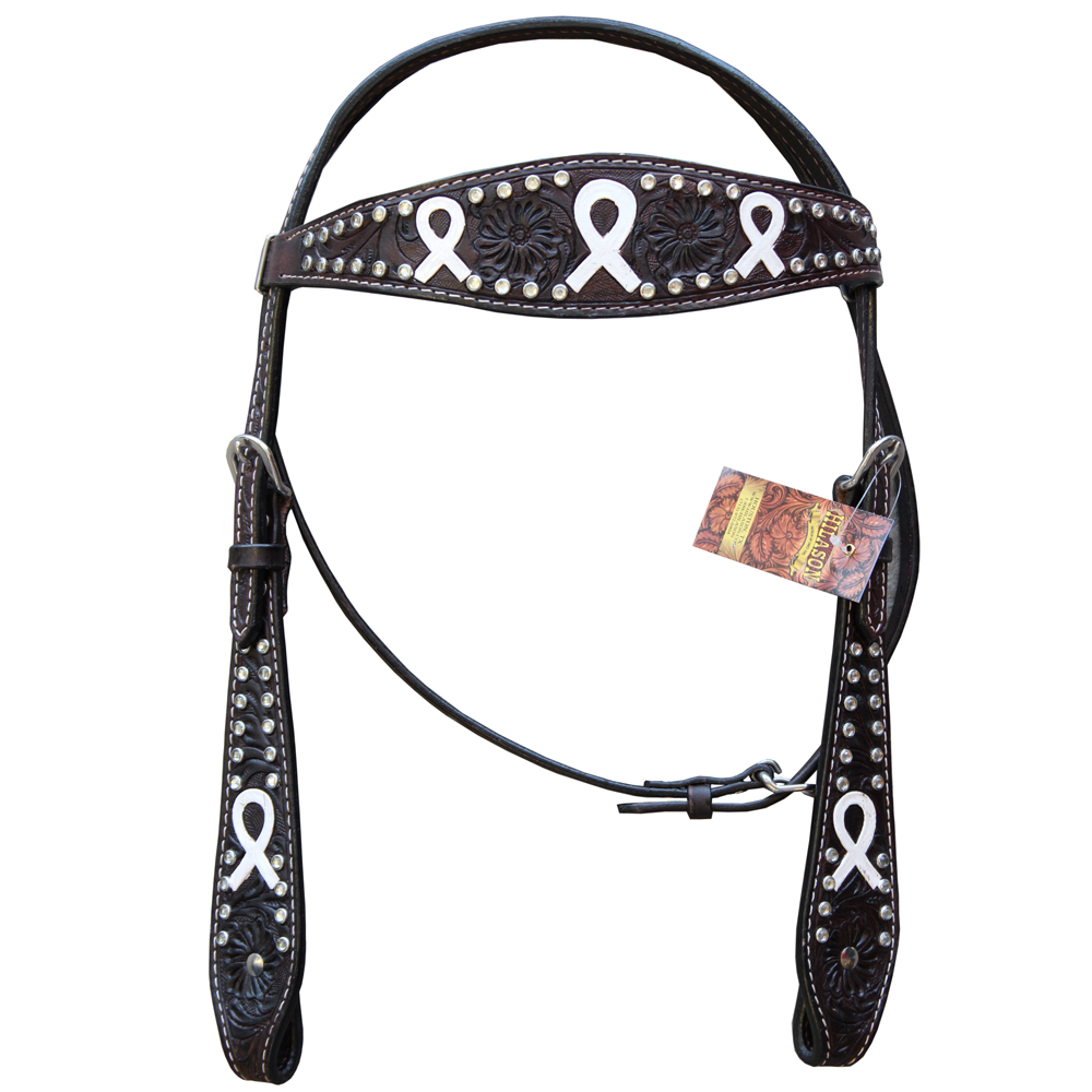 50BH Western Horse Leather Headstall
