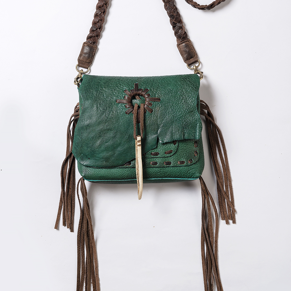 AD American Darling Cross Body Full Grain Genuine Leather Western Women Bag - Bild 17 von 30
