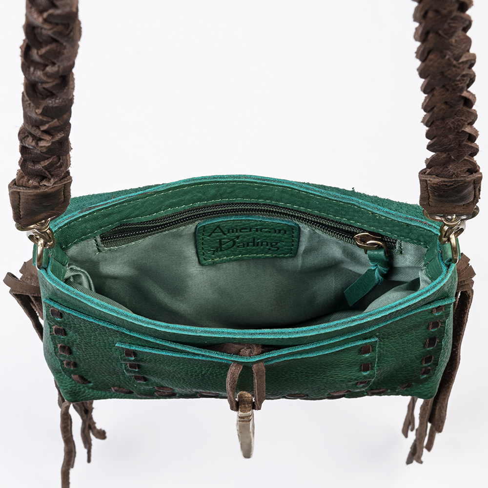 AD American Darling Cross Body Full Grain Genuine Leather Western Women Bag - Bild 18 von 30