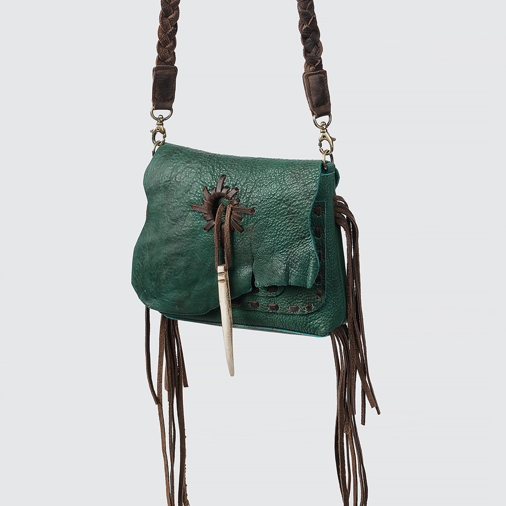 AD American Darling Cross Body Full Grain Genuine Leather Western Women Bag - Bild 16 von 30