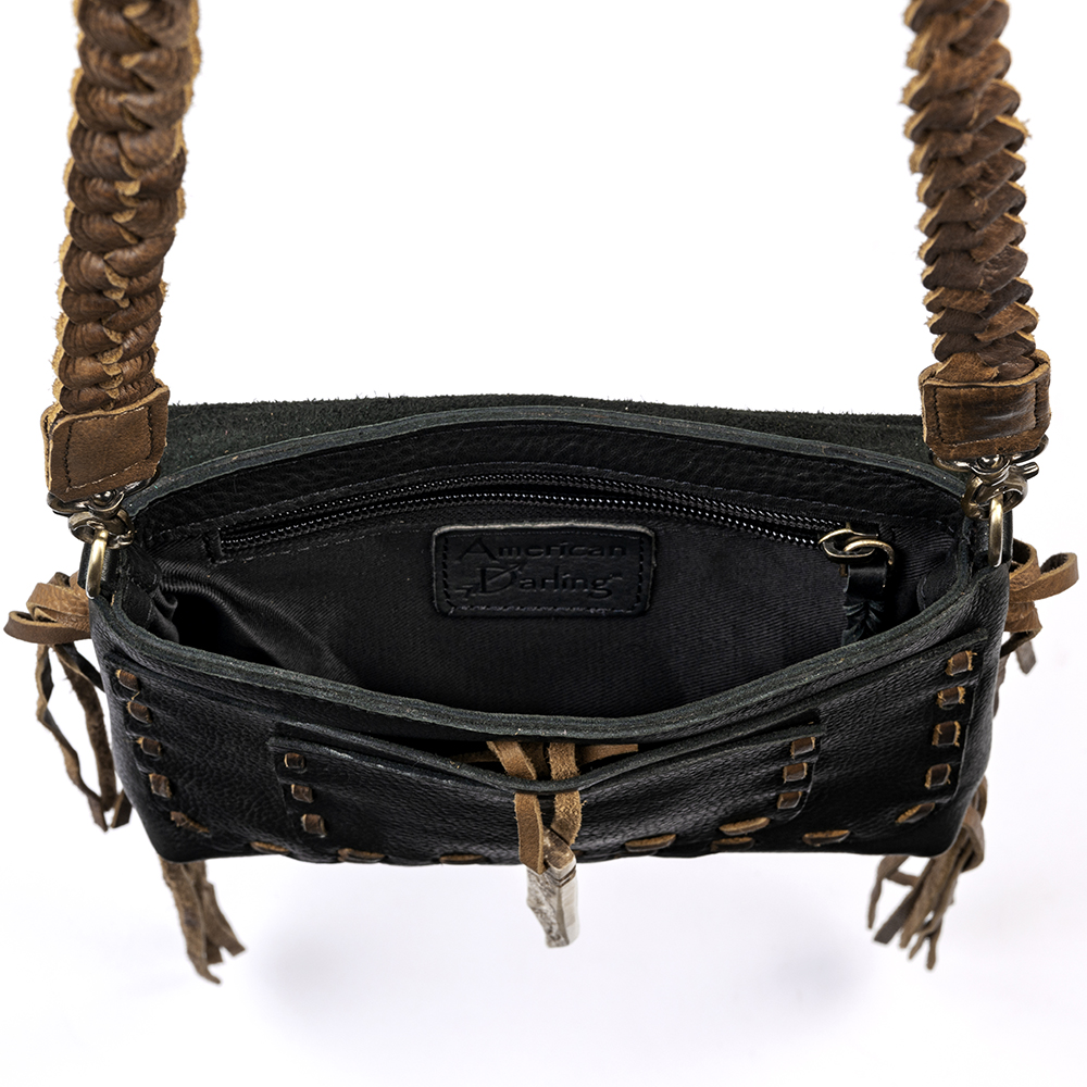 AD American Darling Cross Body Full Grain Genuine Leather Western Women Bag - Bild 9 von 30
