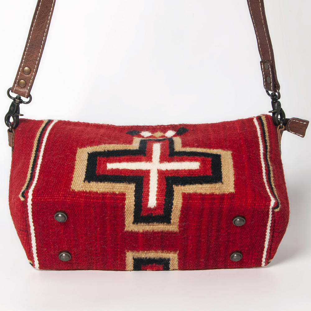 AD American Darling Cross Body sella coperta vera pelle borsa donna western - Foto 23 di 37