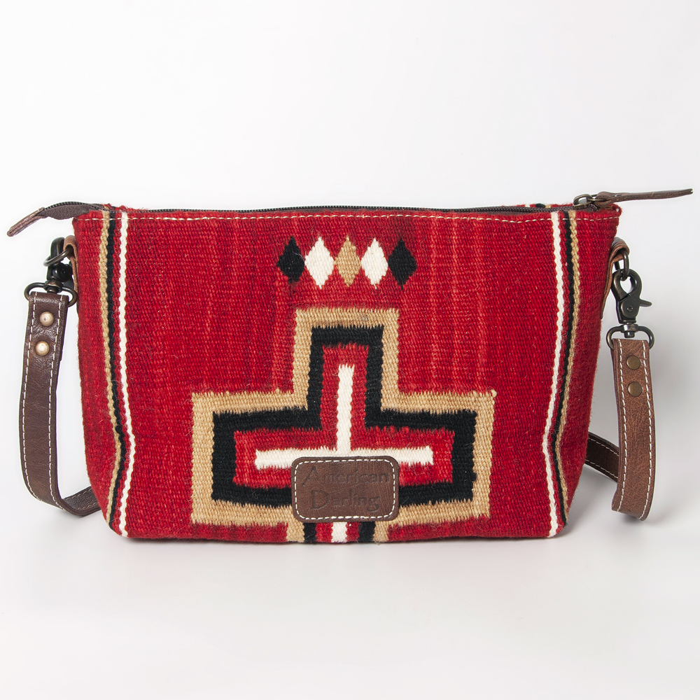 AD American Darling Cross Body sella coperta vera pelle borsa donna western - Foto 24 di 37