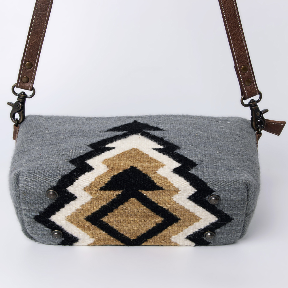 AD American Darling Cross Body sella coperta vera pelle borsa donna western - Foto 17 di 37