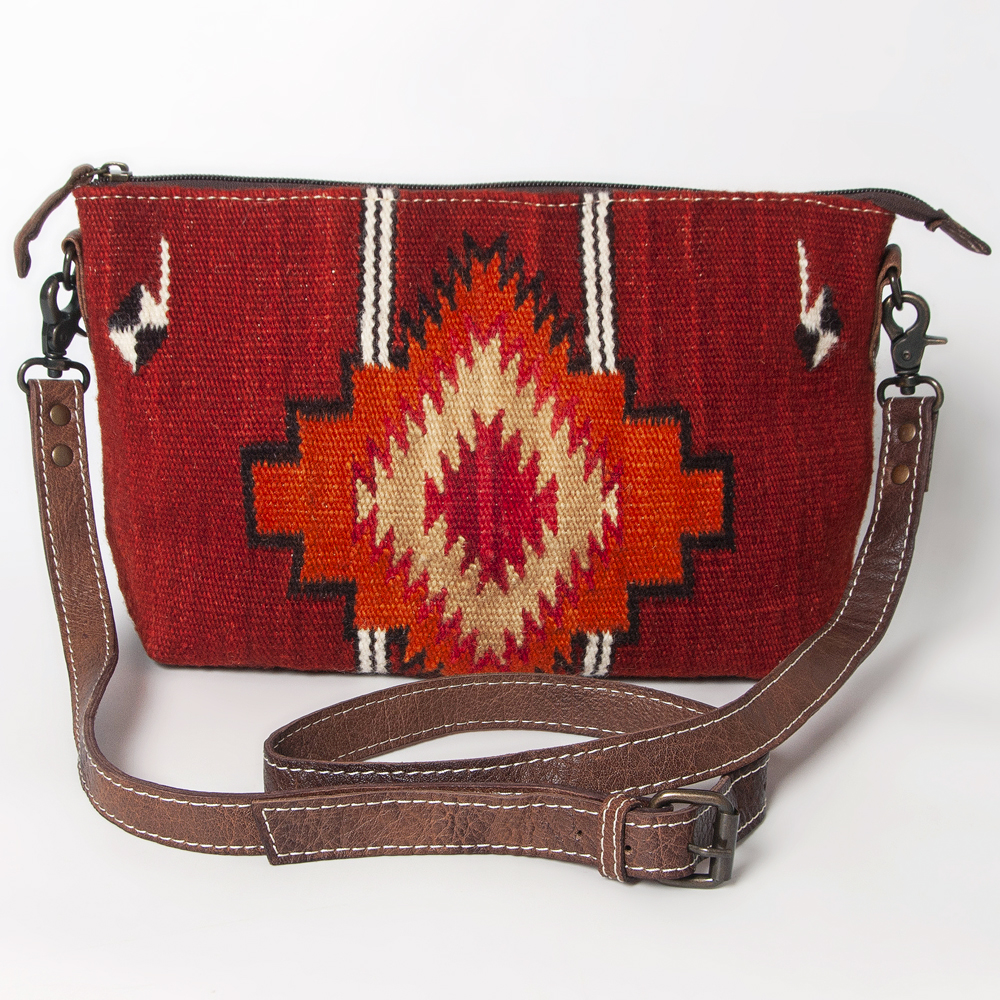AD American Darling Cross Body sella coperta vera pelle borsa donna western - Foto 27 di 37