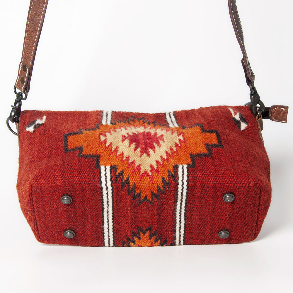 AD American Darling Cross Body sella coperta vera pelle borsa donna western - Foto 29 di 37