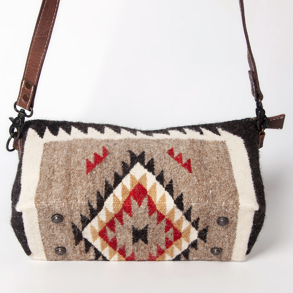 AD American Darling Cross Body sella coperta vera pelle borsa donna western - Foto 35 di 37