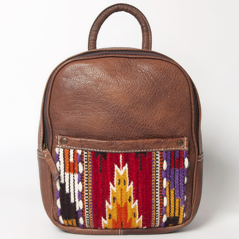 AD American Darling Handwoven Saddle Blanket Leather  display picture 3
