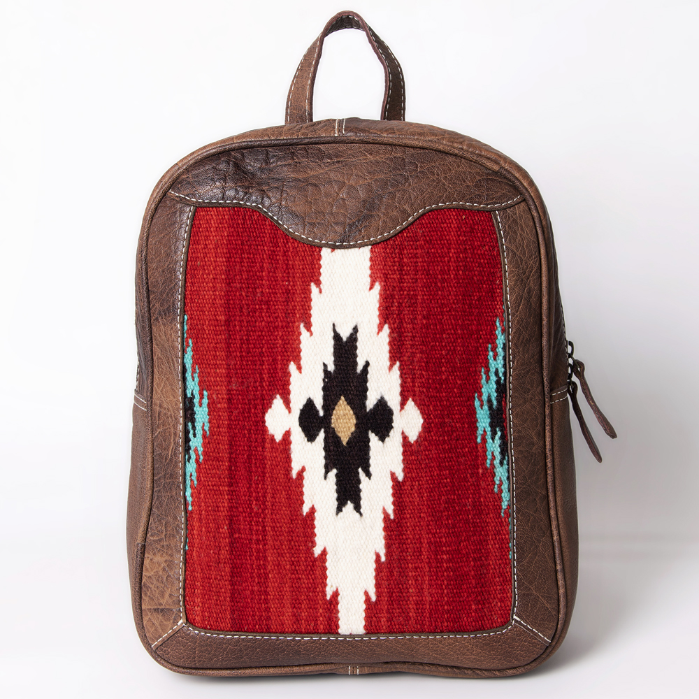 AD American Darling Handwoven Saddle Blanket Leather  display picture 2