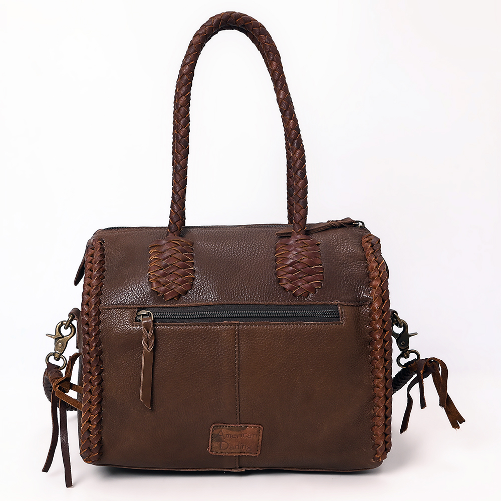AD American Darling Duffel borsa da donna in vera pelle borsa a mano western borsetta - Foto 39 di 44