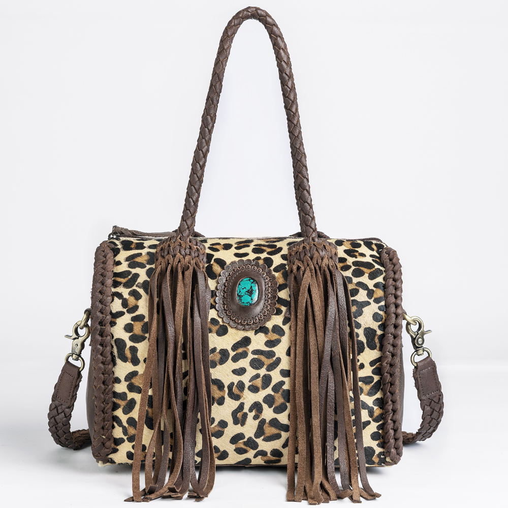 AD American Darling Duffel Hair on Genuine Leather Western Women Bag | Handbag - Picture 68 of 70