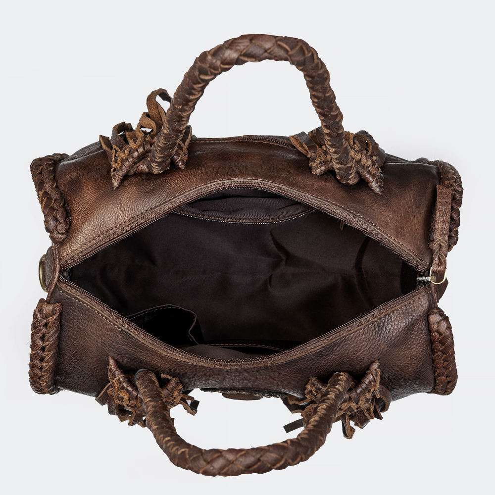 AD American Darling Duffel Hair on Genuine Leather Western Women Bag | Handbag - Picture 70 of 70