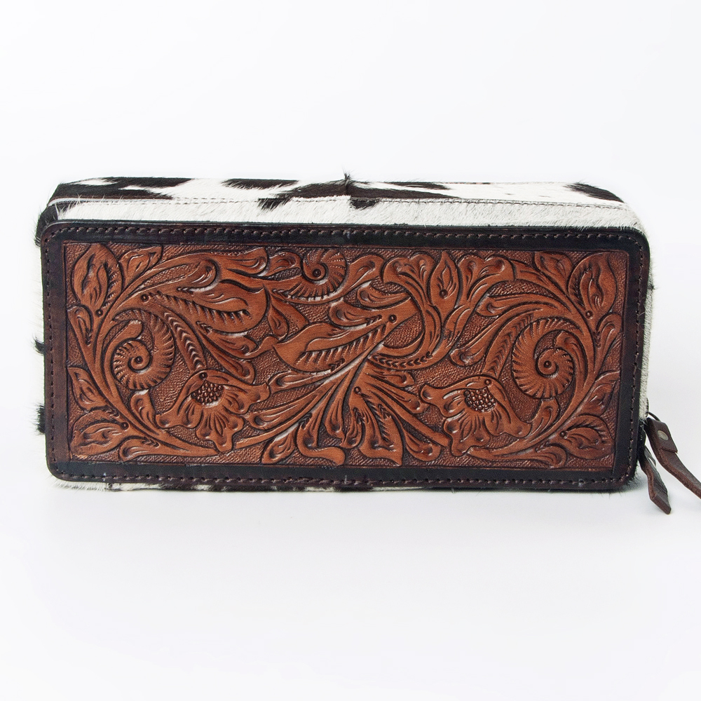 Bolso occidental de cuero genuino para mujer AD American Darling joyero - Imagen 8 de 26