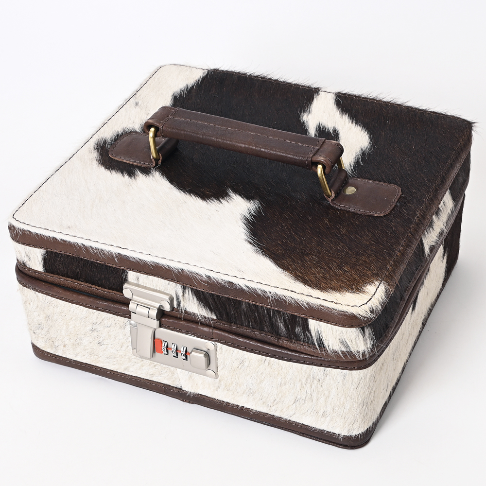 AD American Darling Estuche Joyero Mano Cuero Genuino Mujer Bolso Western - Imagen 12 de 16