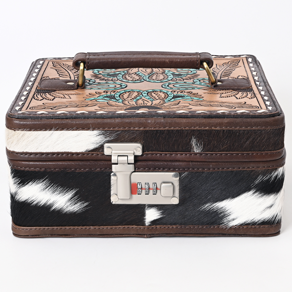 AD American Darling Estuche Joyero Mano Cuero Genuino Mujer Bolso Western - Imagen 8 de 16