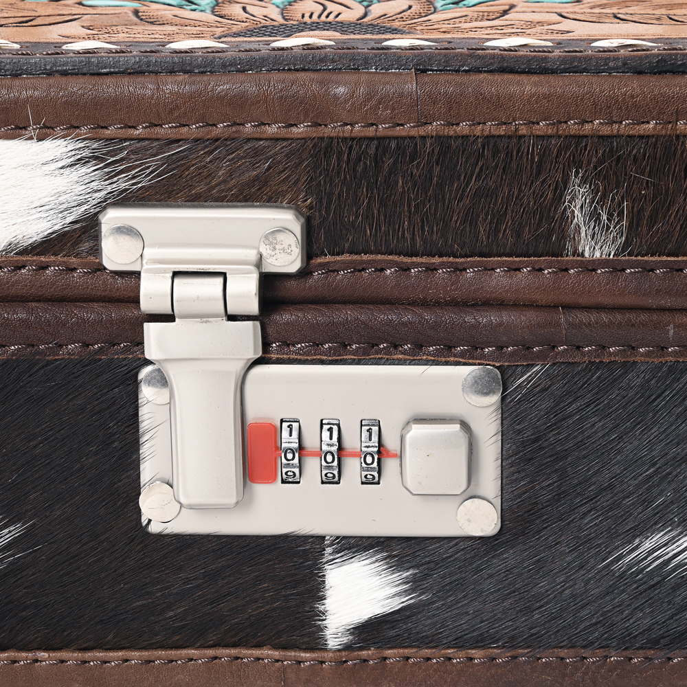 AD American Darling Estuche Joyero Mano Cuero Genuino Mujer Bolso Western - Imagen 10 de 16