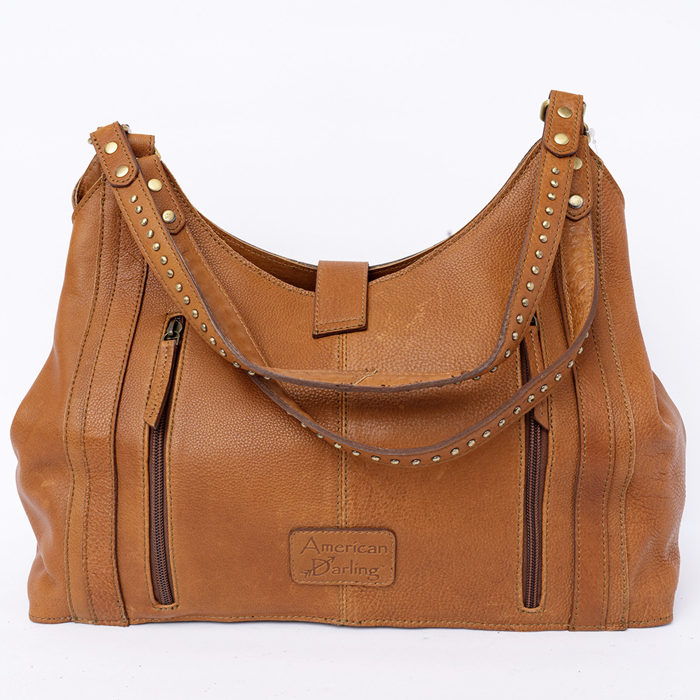 Borsa da donna AD American Darling in vera pelle lavorata a mano borsa western borsetta - Foto 14 di 15