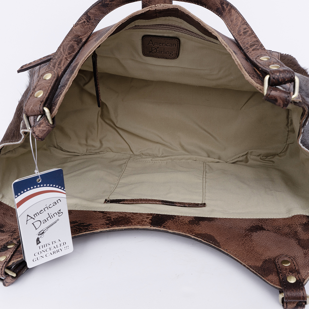 Borsa da donna AD American Darling in vera pelle lavorata a mano borsa western borsetta - Foto 10 di 15