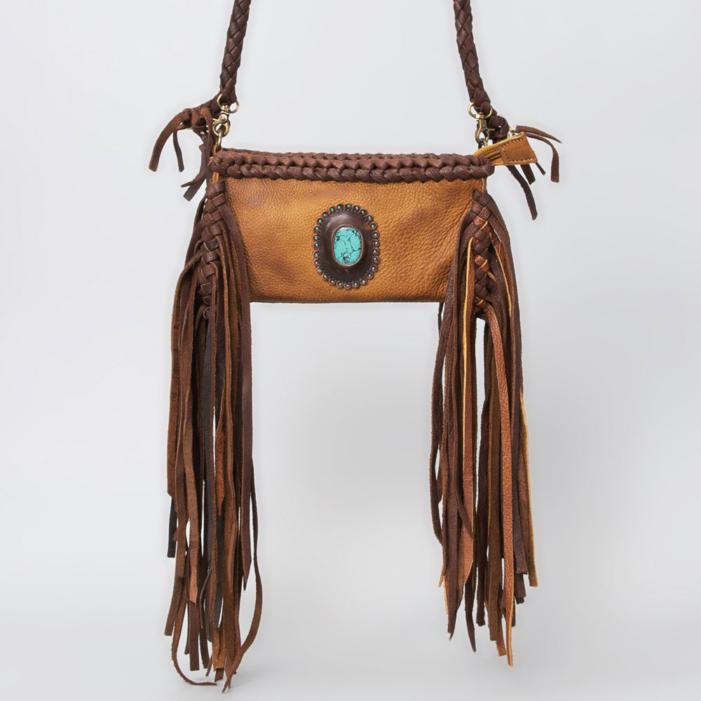 AD American Darling Cross Body Full Grain Genuine Leather Western Women Bag - Picture 26 of 32