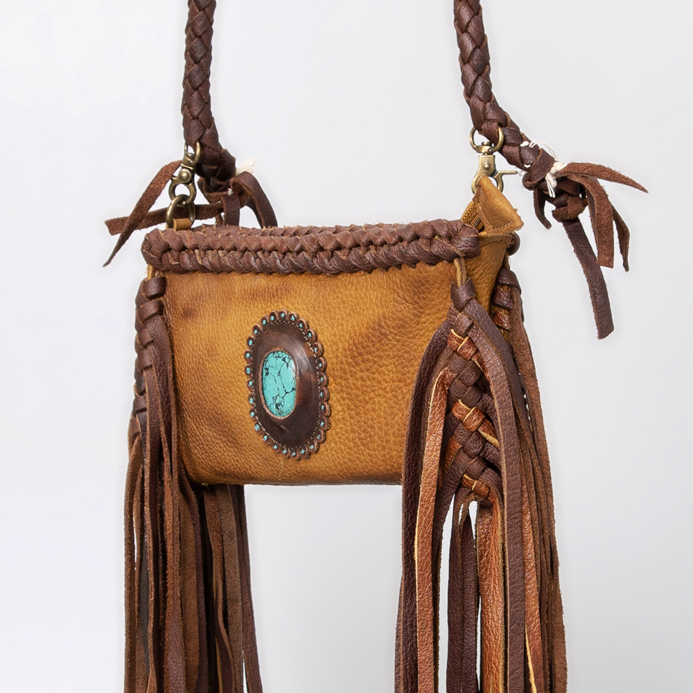 AD American Darling Cross Body Full Grain Genuine Leather Western Women Bag - Picture 25 of 32