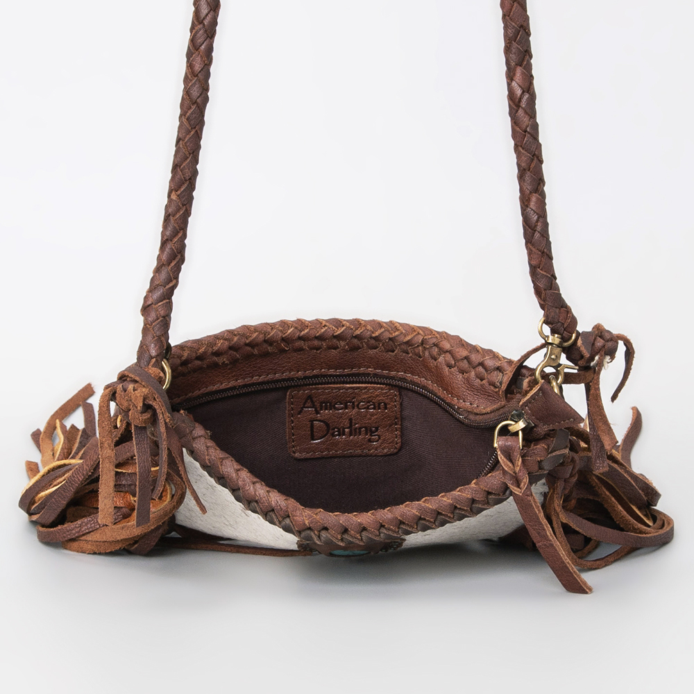 AD American Darling Cross Body Full Grain Genuine Leather Western Women Bag - Picture 32 of 32