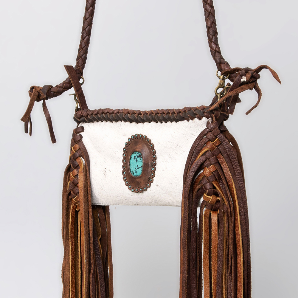 AD American Darling Cross Body Full Grain Genuine Leather Western Women Bag - Picture 29 of 32