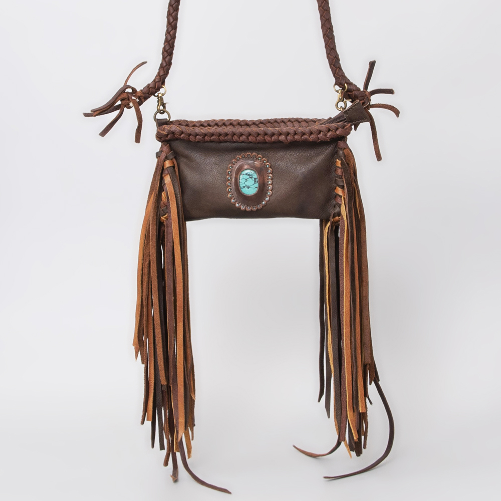 AD American Darling Cross Body Full Grain Genuine Leather Western Women Bag - Picture 18 of 32