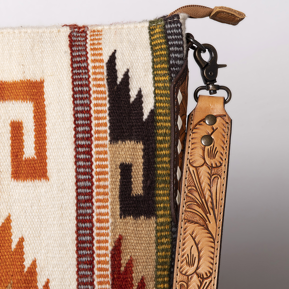 AD American Darling Messenger Bag Saddle Blanket Fabric Genuine Leather Western - Picture 106 of 188