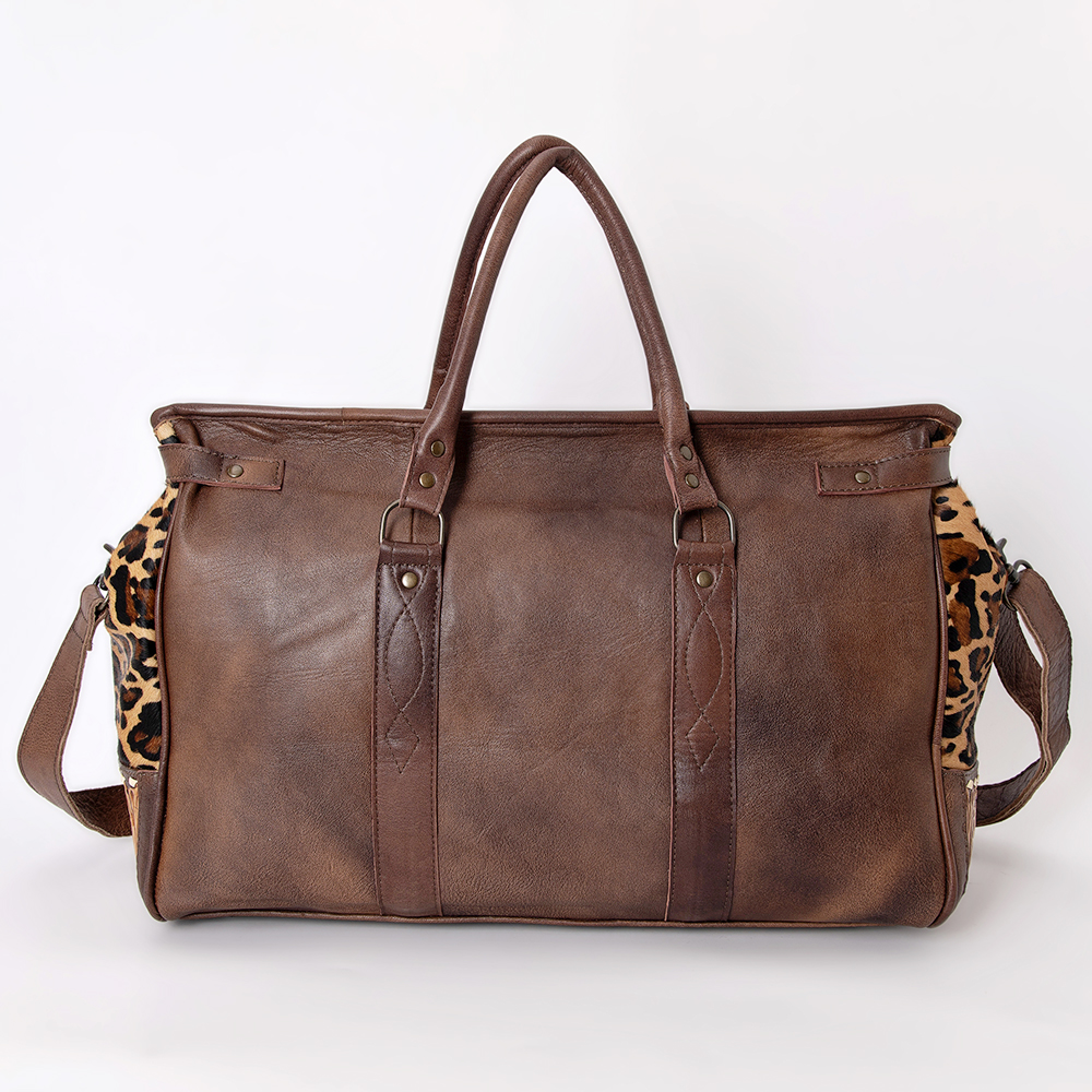 AD American Darling ADBG516 Duffel Hand Tooled économies Saddle Blanket Genuine Leather