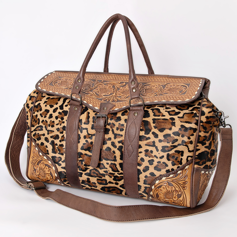 AD American Darling ADBG516 Duffel Hand Tooled Saddle Blanket boutiques Genuine Leather