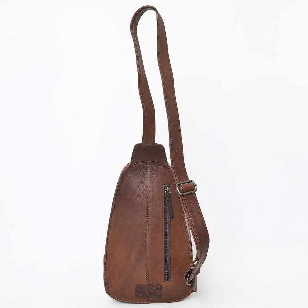AD American Darling Sling Manta de cuero genuino para mujer - Imagen 101 de 102