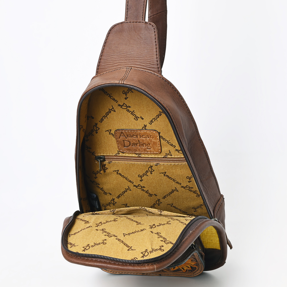 AD American Darling Sling Manta de cuero genuino para mujer - Imagen 102 de 102
