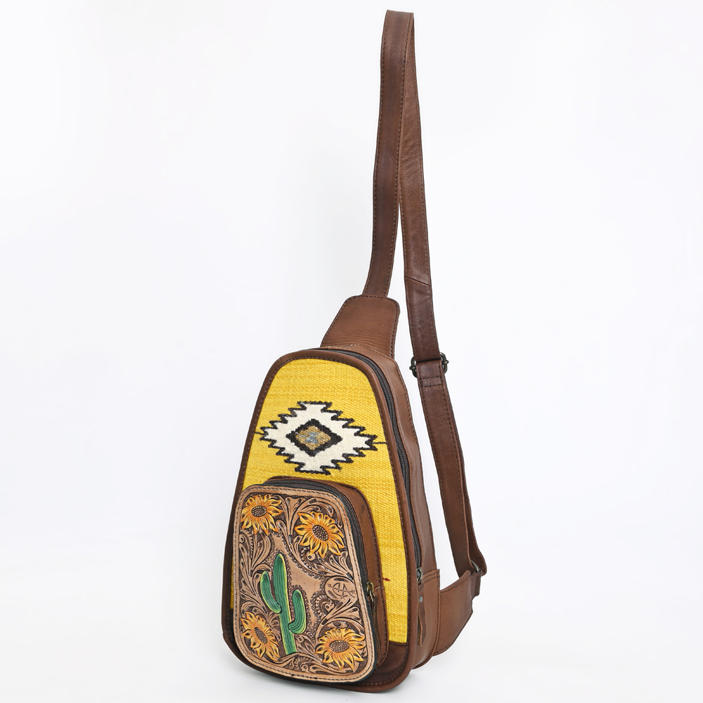 AD American Darling Sling Manta de cuero genuino para mujer - Imagen 97 de 102