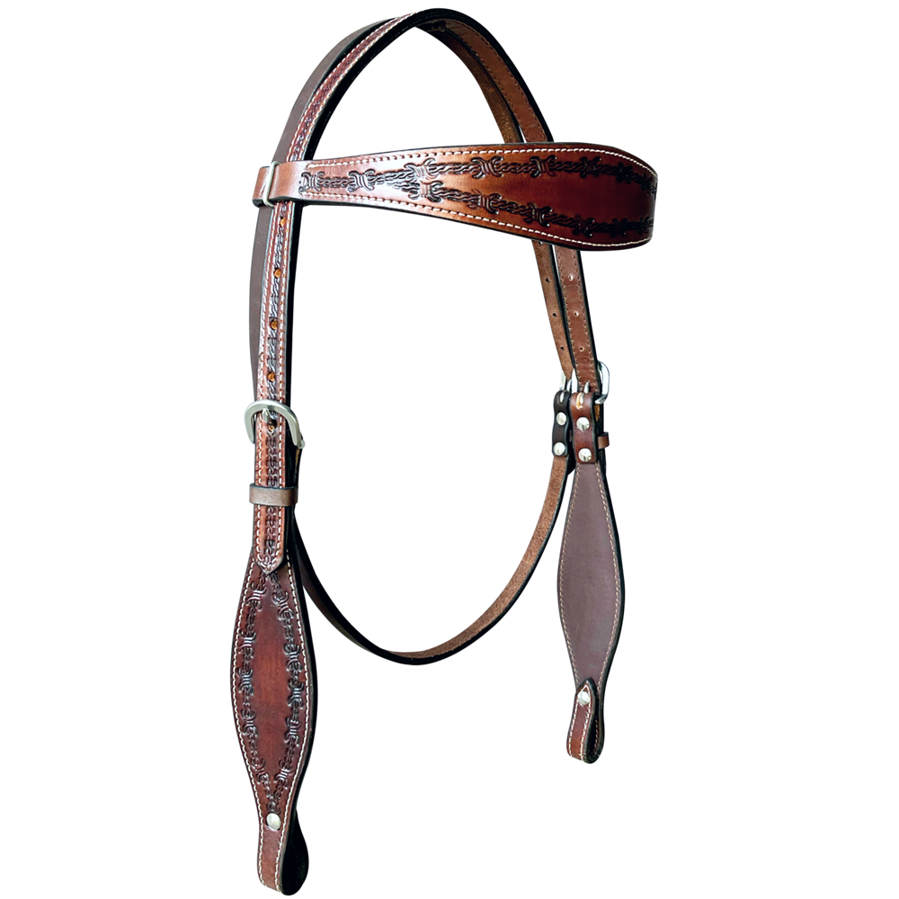 BH HILASON Western Horse Headstall Breast Collar Set Tack Genuine American - Picture 40 of 247