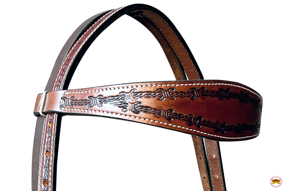 BH HILASON Western Horse Headstall Breast Collar Set Tack Genuine American - Picture 42 of 247