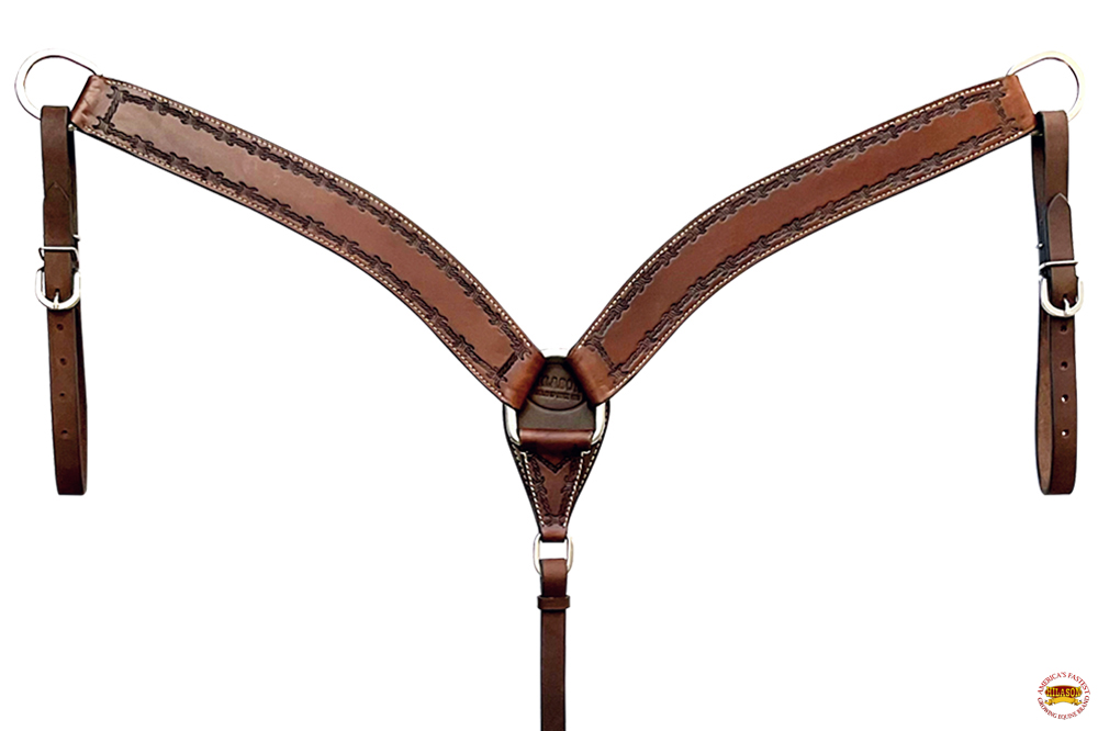 BH HILASON Western Horse Headstall Breast Collar Set Tack Genuine American - Picture 44 of 247