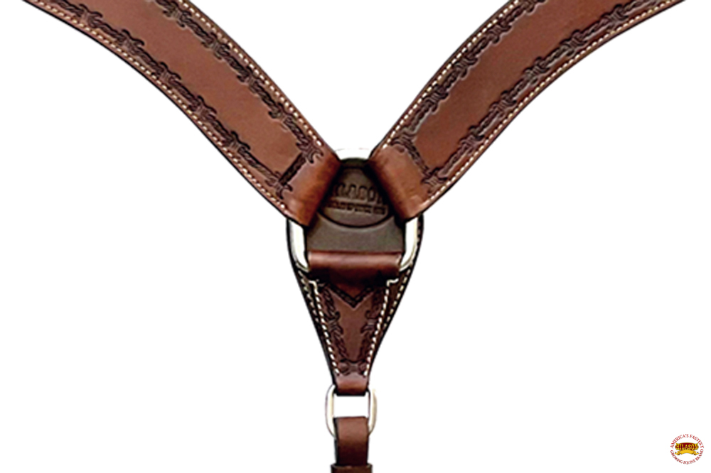 BH HILASON Western Horse Headstall Breast Collar Set Tack Genuine American - Picture 45 of 247