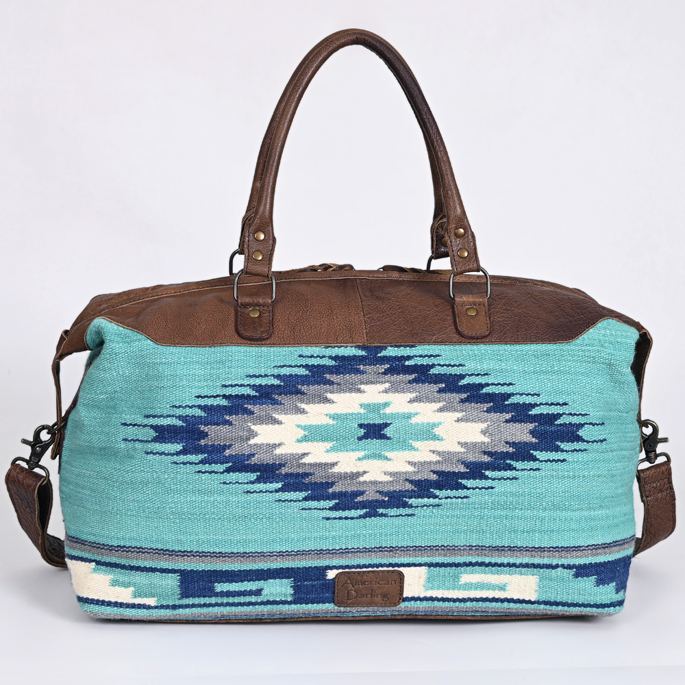 AD American Darling Lona Sillín Manta Cuero Genuino Mujer Bolso Western - Imagen 24 de 102