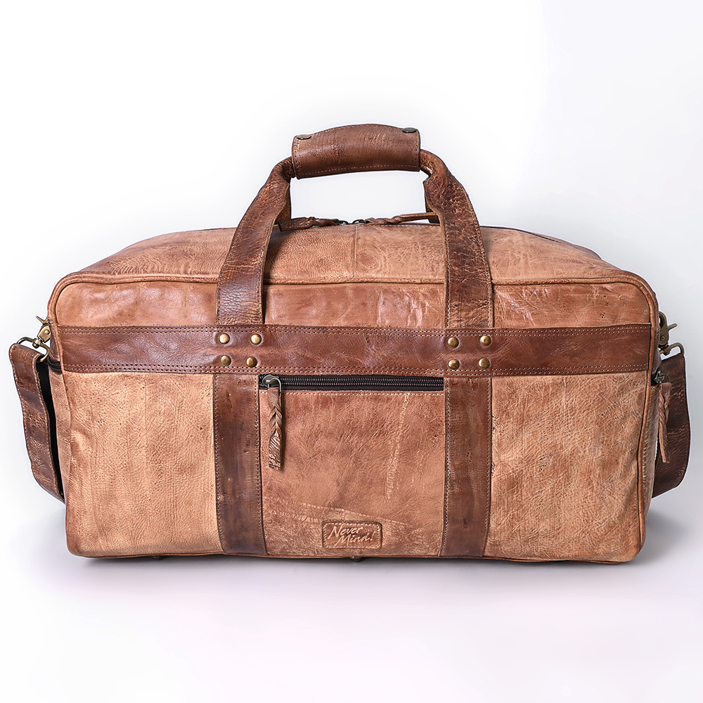 NM Never Mind Duffel Echtleder Damen Tasche Western Handtasche Geldbeutel - Bild 20 von 20