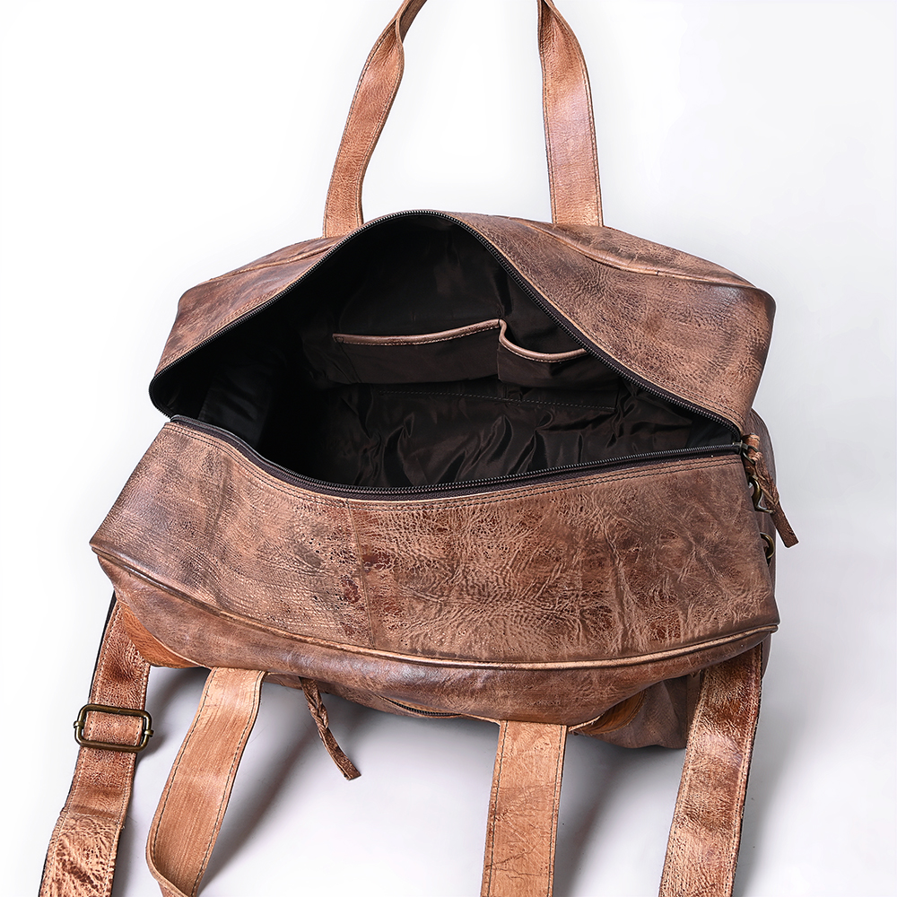 NM Never Mind Duffel Echtleder Damen Tasche Western Handtasche Geldbeutel - Bild 15 von 20
