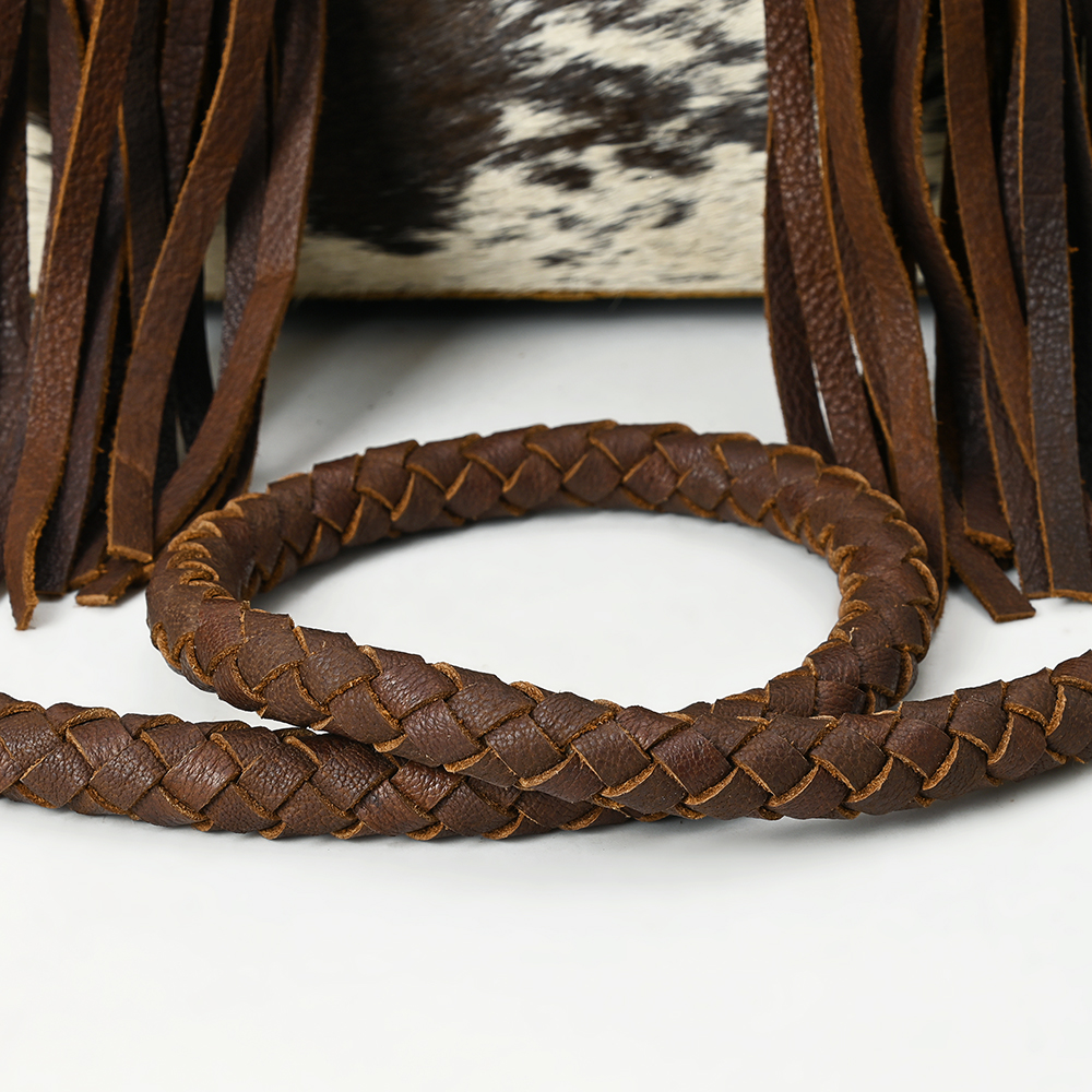 AD American Darling Duffel borsa da donna in vera pelle borsa a mano western borsetta - Foto 18 di 44
