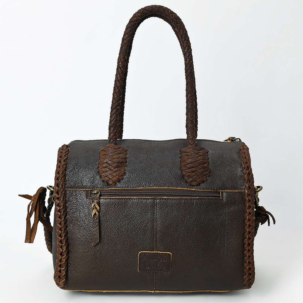 AD American Darling Duffel borsa da donna in vera pelle borsa a mano western borsetta - Foto 20 di 44