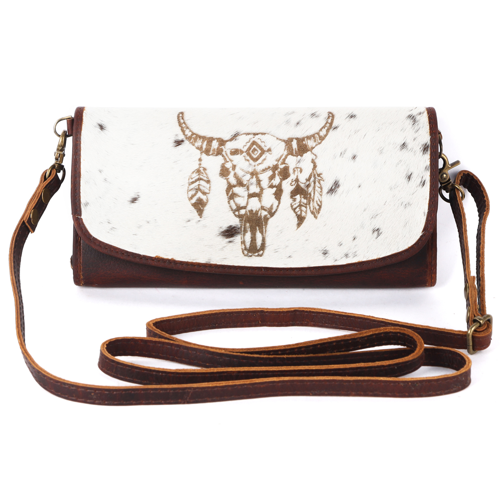 AD American Darling Wallet Hair on Full Grain Genuine Leather Western Women Bag - Picture 72 of 170