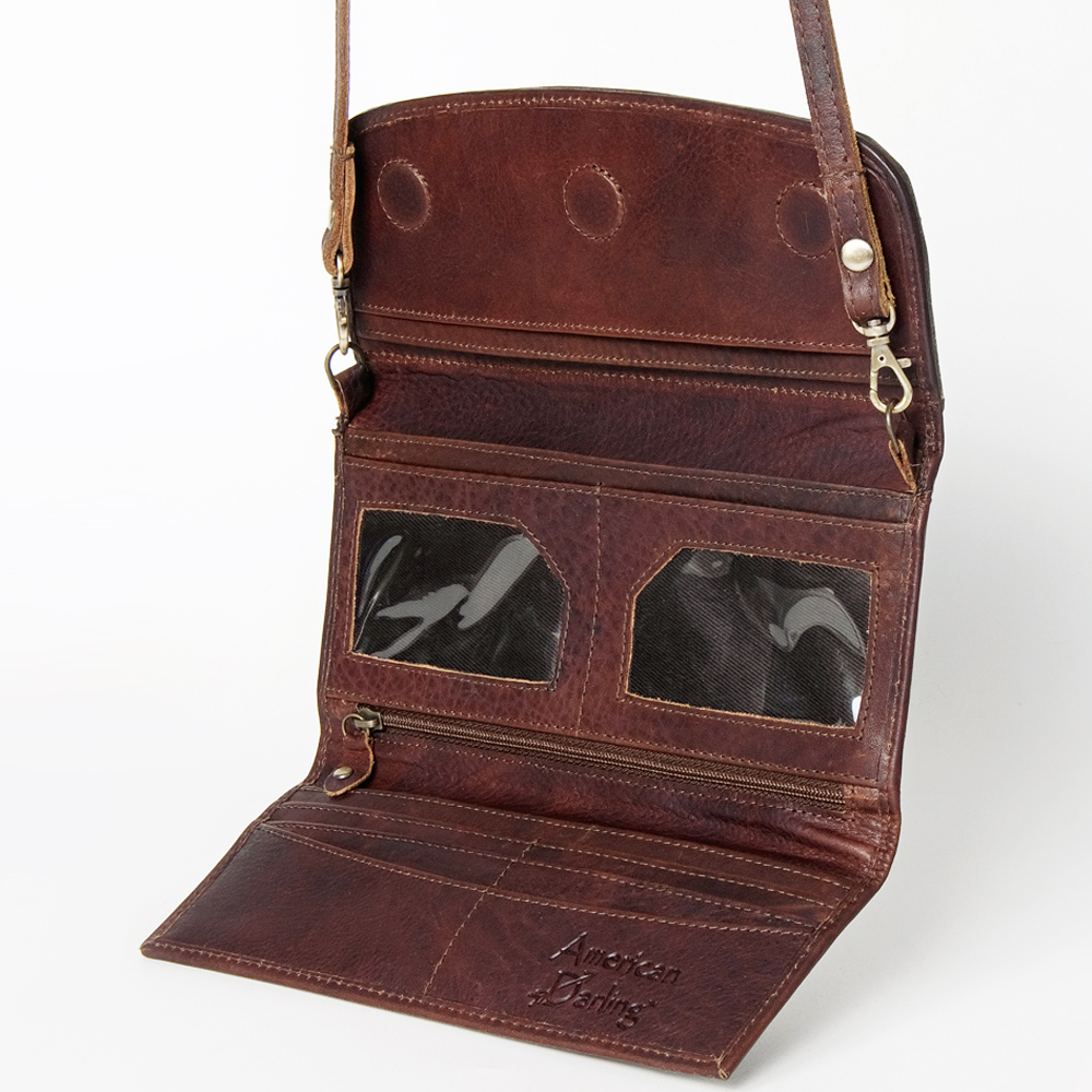 AD American Darling Wallet Hair on Full Grain Genuine Leather Western Women Bag - Picture 74 of 170