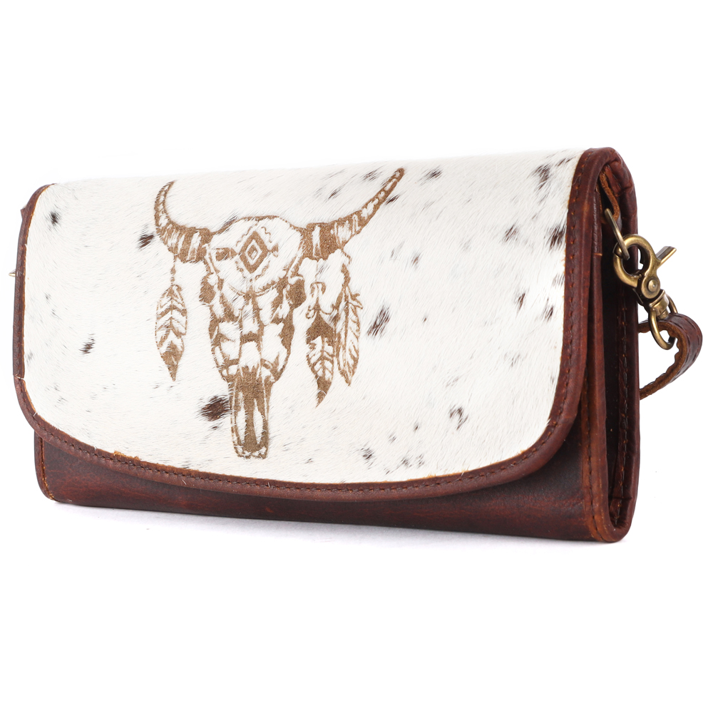 AD American Darling Wallet Hair on Full Grain Genuine Leather Western Women Bag - Picture 71 of 170