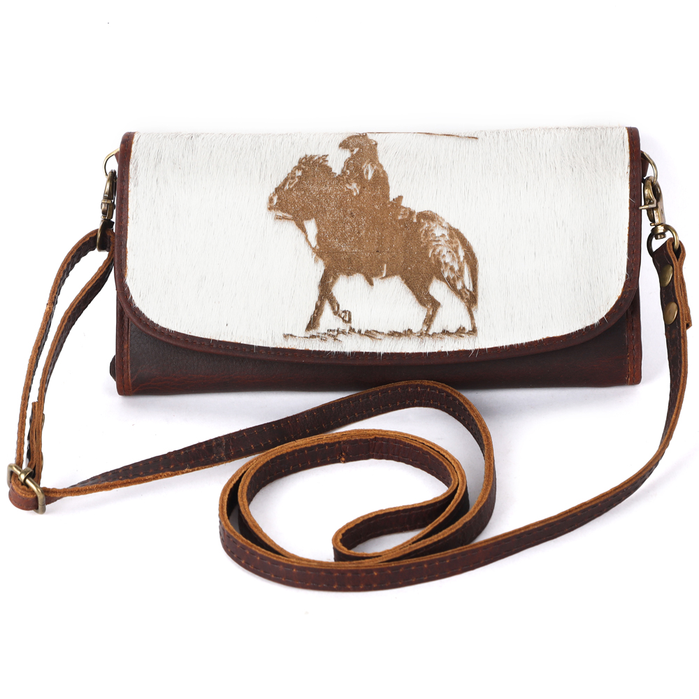 AD American Darling Wallet Hair on Full Grain Genuine Leather Western Women Bag - Picture 104 of 170